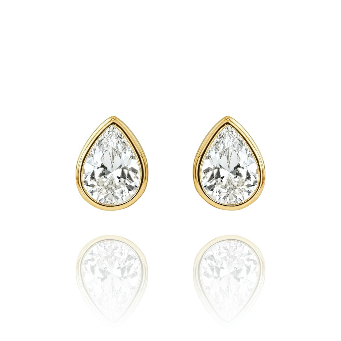 Gold Match Point Earrings