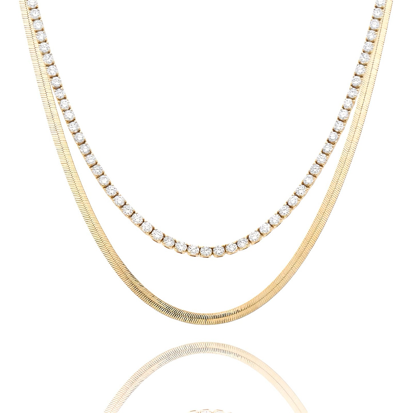 Twin Flame Layer Necklace