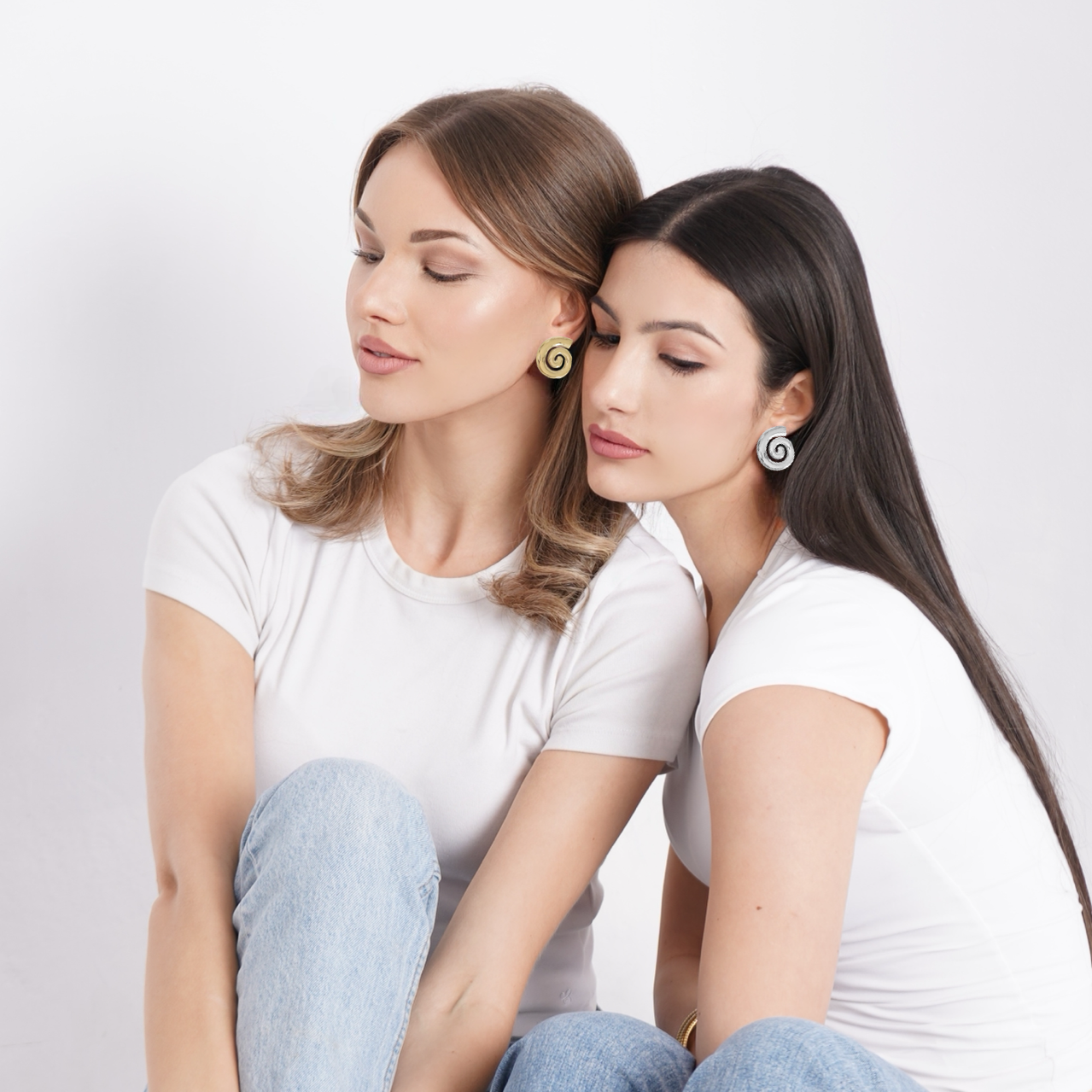 Boucles d'oreilles Swirl