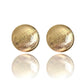 Trifari Textured Clip-On Earrings