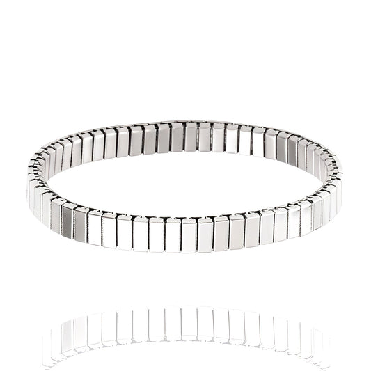 Silver Bar Bracelet