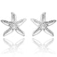 Silver Étoile de Mer Earrings