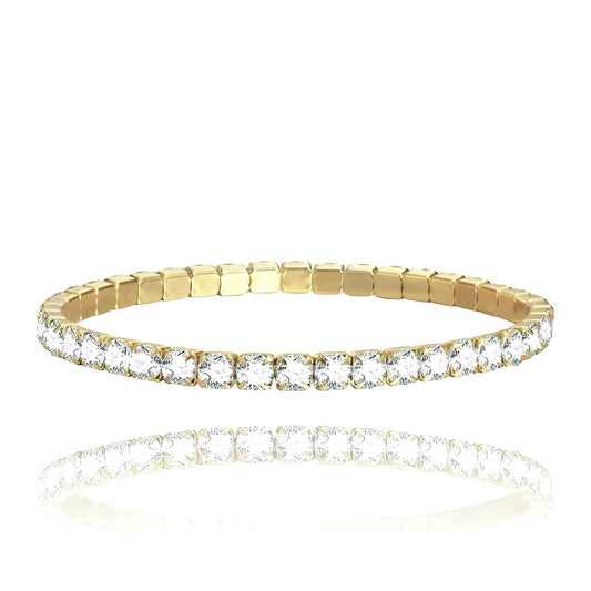 Gold Tennis Bracelet